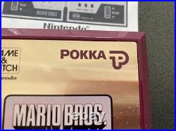 RARE POKKA VERSION Nintendo Game & Watch MARIO BROS (MW-56)