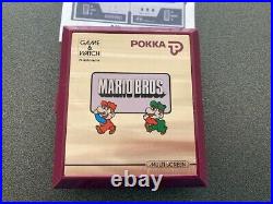 RARE POKKA Version of Nintendo Game & Watch MARIO BROS (MW-56) CLEARANCE SALE