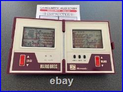 RARE POKKA Version of Nintendo Game & Watch MARIO BROS (MW-56) CLEARANCE SALE