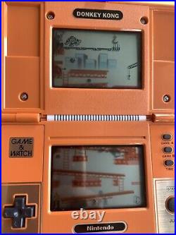 Rare Boxed 1982 Nintendo Game and Watch Donkey Kong Game DK-52 + Instruction etc