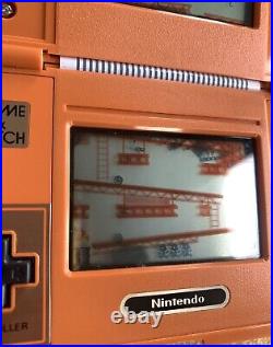 Rare Boxed 1982 Nintendo Game and Watch Donkey Kong Game DK-52 + Instruction etc