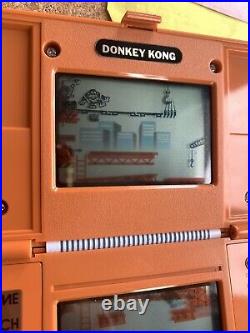 Rare Boxed 1982 Nintendo Game and Watch Donkey Kong Game DK-52 + Instruction etc