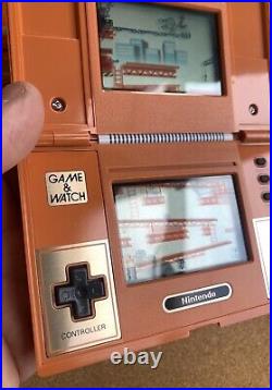 Rare Boxed 1982 Nintendo Game and Watch Donkey Kong Game DK-52 + Instruction etc