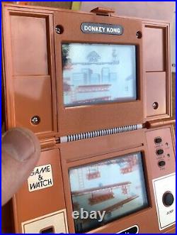 Rare Boxed 1982 Nintendo Game and Watch Donkey Kong Game DK-52 + Instruction etc