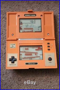 Rare Boxed Nintendo Donkey Kong Dk-52 Cgl Game And Watch 1982 Nice Example