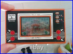 Rare! JI21 FIRE ATTACK French! NINTENDO 1981 GAME AND WATCH (FORT APACHE)