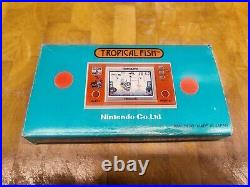 Rare! TROPICAL FISH! Nintendo game and watch 1985 TF-104 boxed