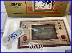 Rare Vintage Nintendo Game & Watch Octopus Wide Screen All Original Sealed Batt