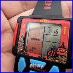Rare Vintage Retro Nintendo Tetris Game Watch 1989 Zeon Excellent Condition