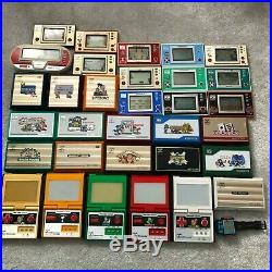 Read First! Large Collection Of Nintendo Game & Watch Games