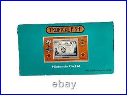 Retro Game And Watch Nintendo Tropical Fish Tf-104 1985