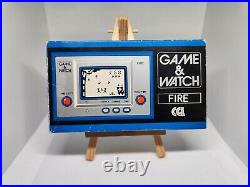 Silver FIRE rc-04 silver series Nintendo GAME & WATCH complete MINT boxed MINMB