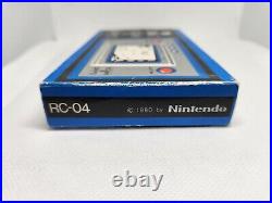 Silver FIRE rc-04 silver series Nintendo GAME & WATCH complete MINT boxed MINMB