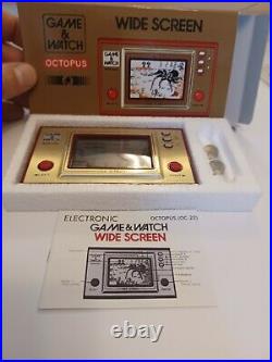 Tested Nintendo Game & Watch OCTOPUS 1981 OC-22
