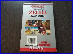 The Legend Of Zelda Game Watch Red Reloj Zelda Nintendo 1989