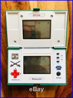 The Legend of Zelda Game & Watch Clamshell Electronic LCD Nintendo VG Rare