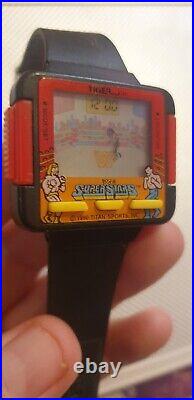 Tiger Nelsonic vintage WF SUPERSTARS 1990 Game watch ultra rare