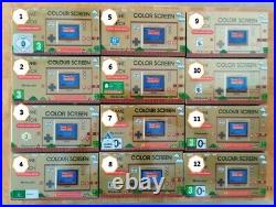 Ultra rare! ALL 12 Variants of the Nintendo Super mario bros game and & watch