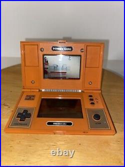 VINTAGE Nintendo Game and Watch Donkey Kong Original 1982 Console with Box