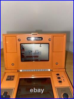 VINTAGE Nintendo Game and Watch Donkey Kong Original 1982 Console with Box