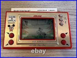 Vintage 1981 Nintendo Game and Watch MICKEY MOUSE MC-25 (Very Good Condition)