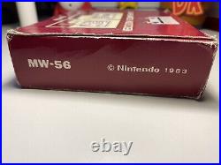 Vintage 1983 MW-56 Nintendo Game & Watch Multiscreen Mario Bros Boxed