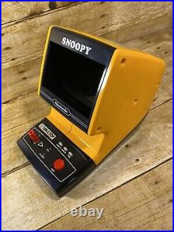 Vintage 1983 Nintendo Tabletop SNOOPY Video Game & Watch WORKS IN BOX