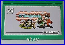 Vintage 1987 Bomb Sweeper Nintendo Game and Watch Fully Working VGC Bombsweeper