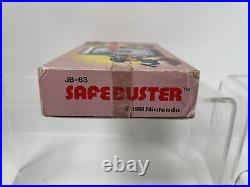 Vintage 1988 Game & Watch Safebuster With Box & Instructions Good Working Order