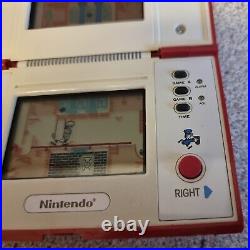 Vintage 1988 JB-63 Nintendo Game & Watch multiscreen Safebuster Handheld LCD