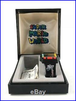 Vintage 1991 Nintendo Super Mario World Game Watch Nelsonic Rare Never Used