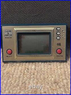 Vintage Boxed CGL / Nintendo Game and Watch Fire 1981 LCD Game Retro FR-27
