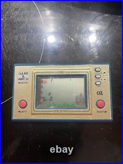 Vintage Boxed CGL / Nintendo Game and Watch Fire 1981 LCD Game Retro FR-27