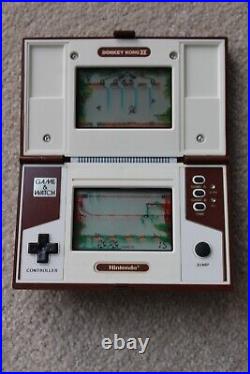 Vintage Boxed Nintendo Game & Watch Donkey Kong 2 Jr-55 1982 In Superb Condition
