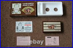 Vintage Boxed Nintendo Game & Watch Donkey Kong 2 Jr-55 1982 With