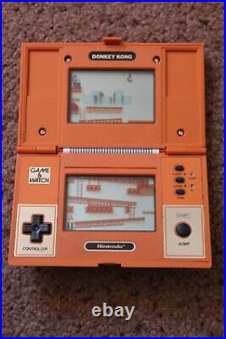 Vintage Boxed Nintendo Game & Watch Donkey Kong Dk-52 1982 Good Condition