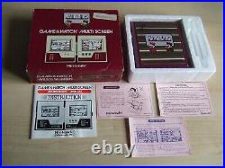 Vintage Boxed Nintendo Game & Watch Mario Bros MW-56 1983 Multi Screen