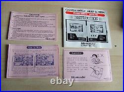 Vintage Boxed Nintendo Game & Watch Mario Bros MW-56 1983 Multi Screen