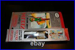 Vintage Nintendo Black Zelda Watch Game By Nelsonic still working in box 1989