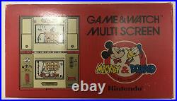 Vintage Nintendo Dm-53 Multi Screen Mickey & Donald Game & Watch Not Workin 1982