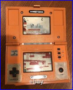 Vintage Nintendo Game & Watch Bundle Donkey Kong, Chef, Popeye & Snoopy Tennis