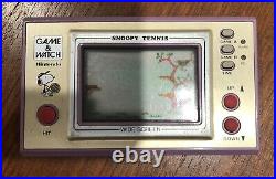 Vintage Nintendo Game & Watch Bundle Donkey Kong, Chef, Popeye & Snoopy Tennis