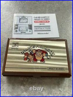 Vintage Nintendo Game Watch DONKEY KONG II (JR-55) 1983 MAKE AN OFFER MUST GO