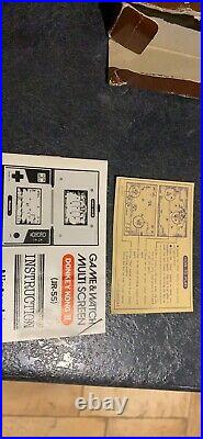 Vintage Nintendo Game Watch Donkey Kong 2 Jr-55