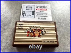 Vintage Nintendo Game & Watch Donkey Kong II (JR-55) 1983 VGC