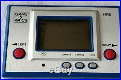 Vintage Nintendo Game & Watch Fire Console, Manual, Boxed-b213