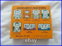 Vintage Nintendo Game & Watch Life Boat Tc-58 Multi Screen