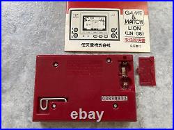 Vintage Nintendo Game & Watch Lion (LN-08) 1981 Extremely Good Condition