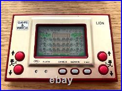 Vintage Nintendo Game & Watch Lion (LN-08) 1981 VERY GOOD CONDITION