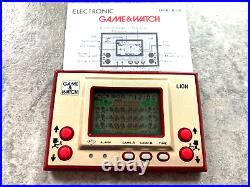 Vintage Nintendo Game & Watch Lion (LN-08) 1981 Very Good Condition